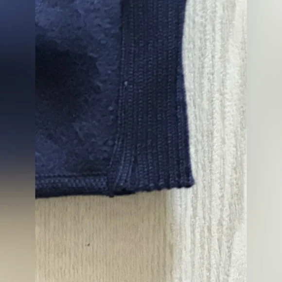 Maioja Navy Button-Up Fleece Jacket Medium - Picture 4 of 12